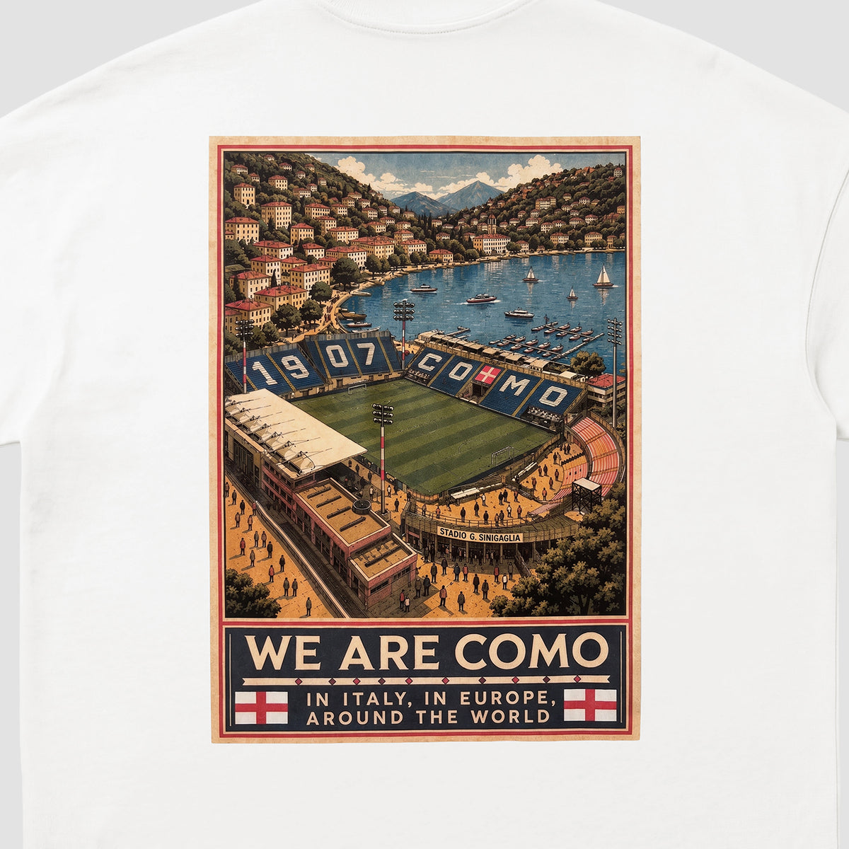 Semm Cumasch Inghilterra Sinigaglia Adidas T-shirt
