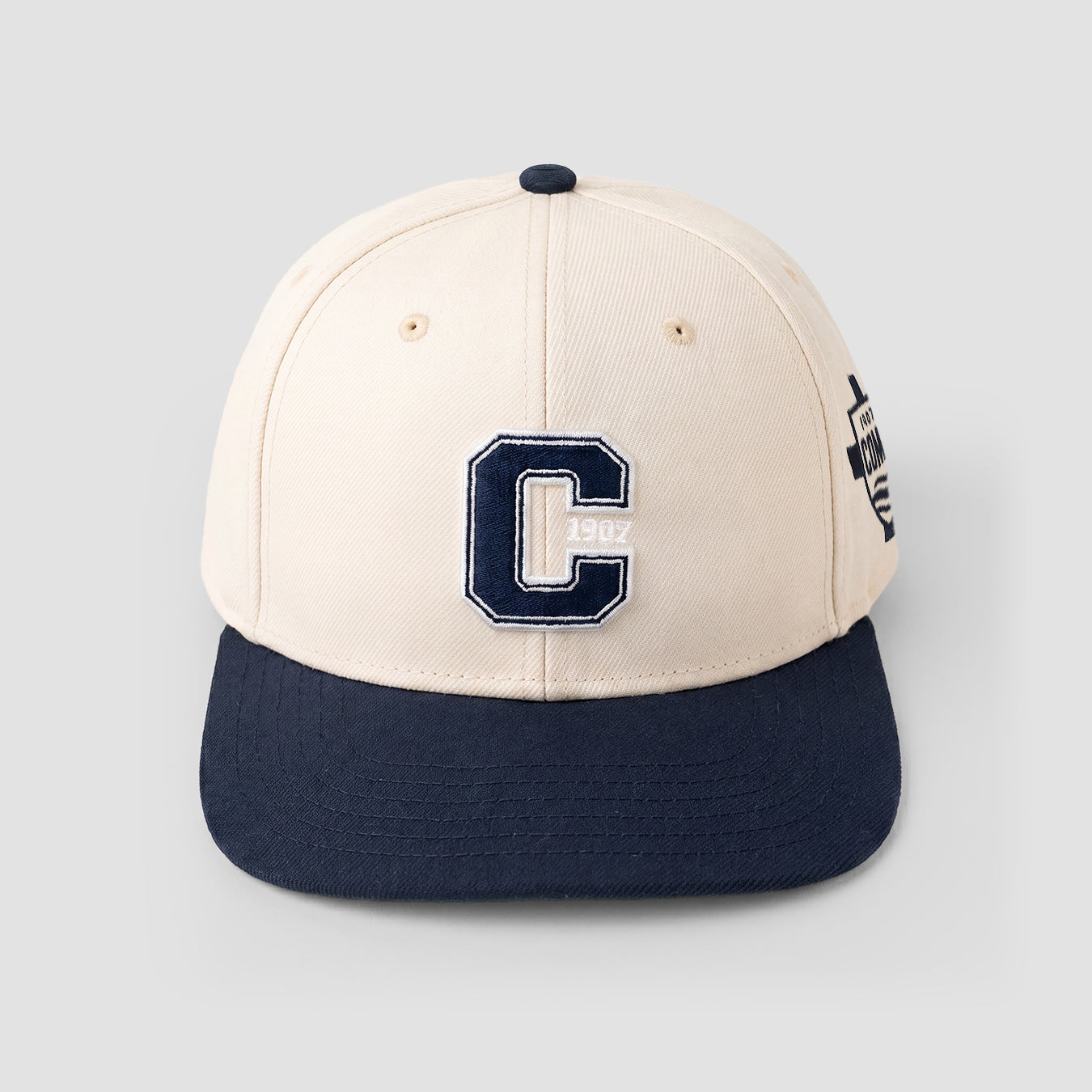 Como 1907 Baseball Cap "C" Off white