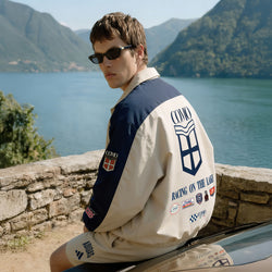 Adidas Como Racing Jacket Beige