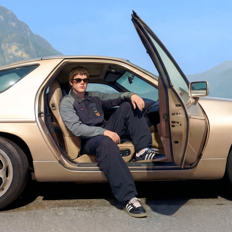 Adidas Como Racing Pantaloni Neri