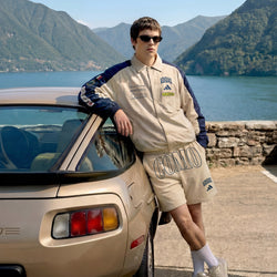 Adidas Como Racing Jacket Beige