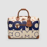 Como x Bric's Leather Duffel Bag