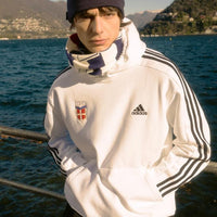 Crest White Hoodie Adidas X Como 1907 