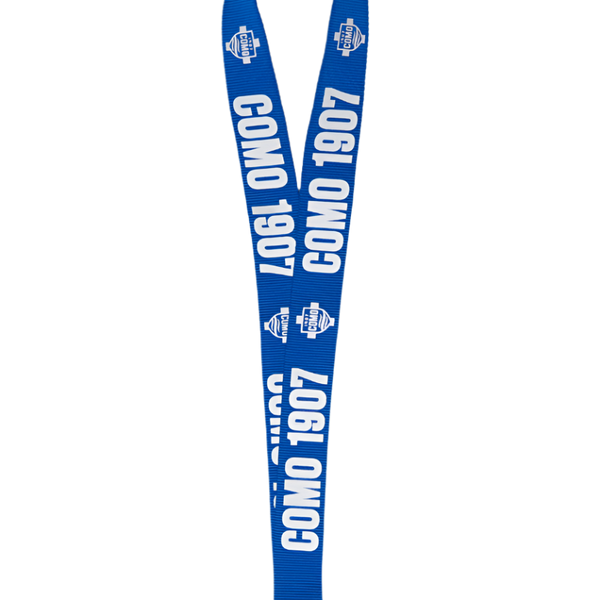 Royal Blue Lanyard Como 1907