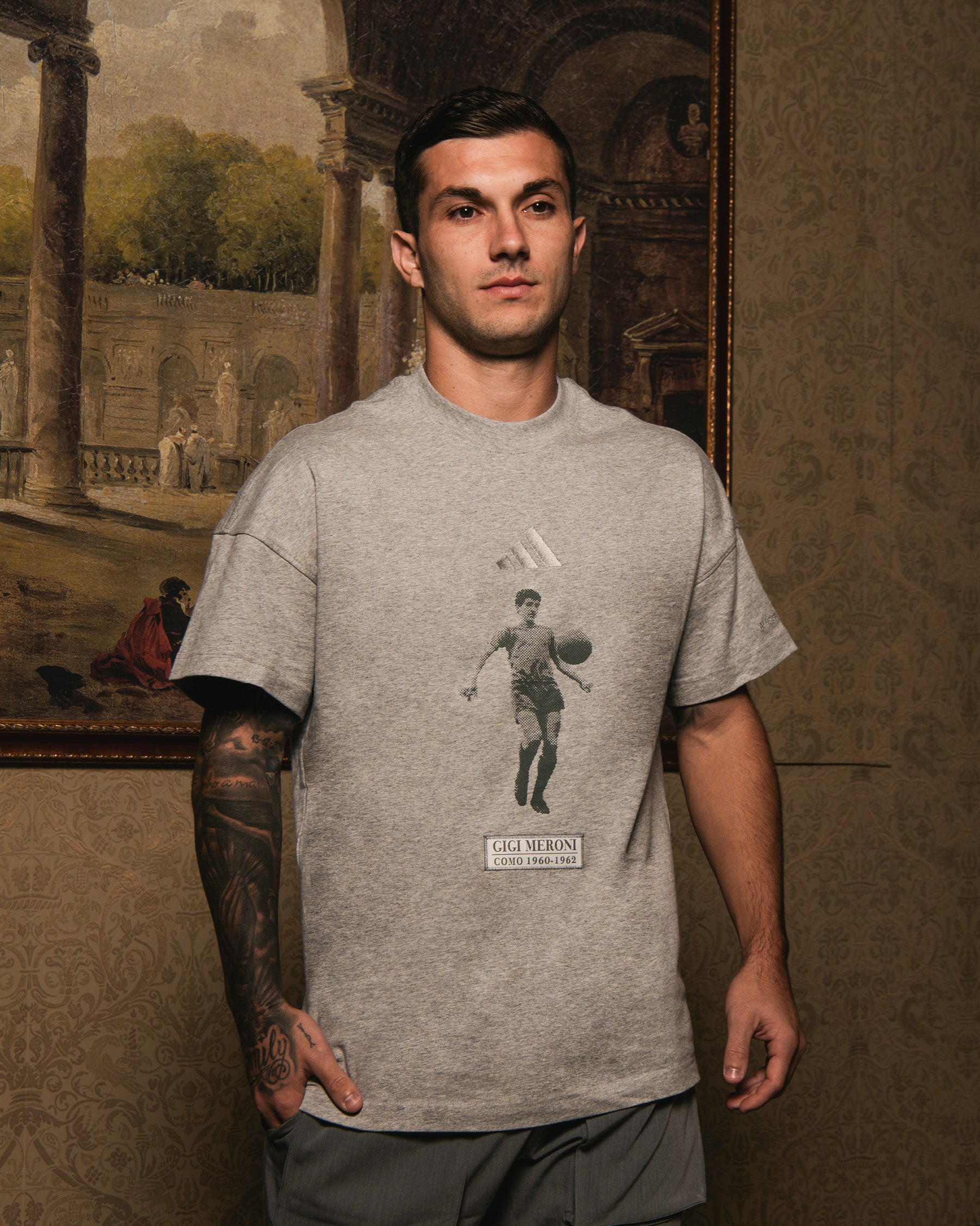 GIGI MERONI T-SHIRT ADIDAS X COMO1907