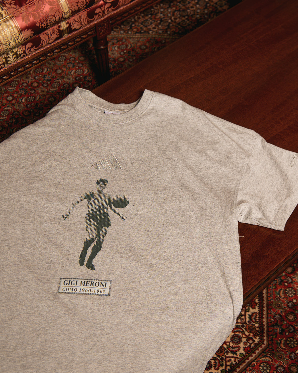 Gigi Meroni T-shirt Adidas X Como 1907