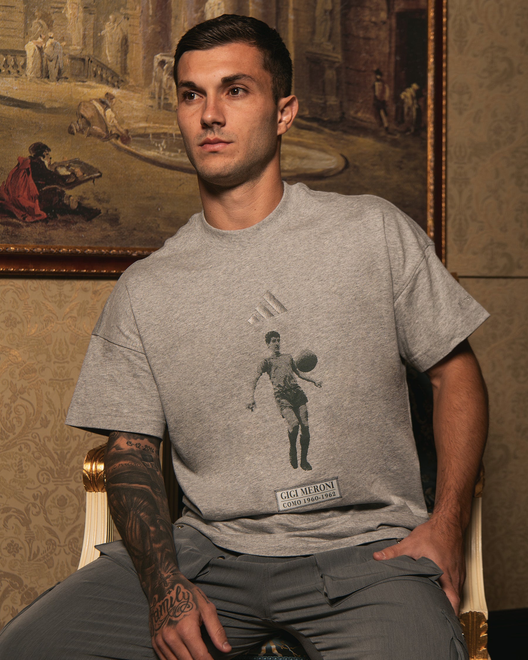 GIGI MERONI T-SHIRT ADIDAS X COMO1907