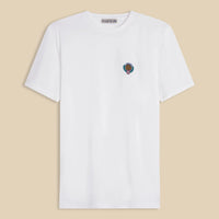 White “Filo di Scozia” Round Neck T-Shirt
