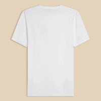 White “Filo di Scozia” Round Neck T-Shirt