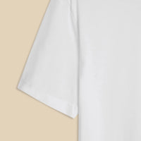 White “Filo di Scozia” Round Neck T-Shirt