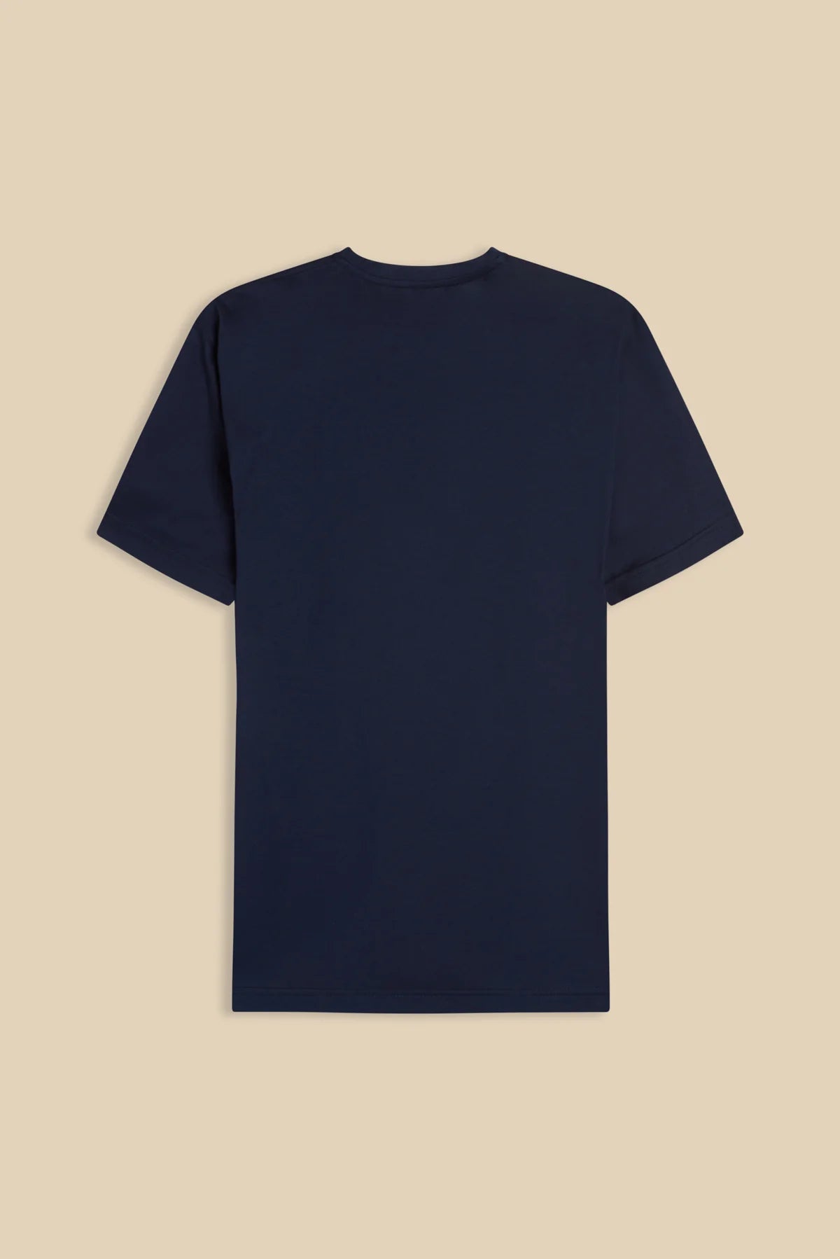 Navy “Filo di Scozia” Round Neck T-Shirt