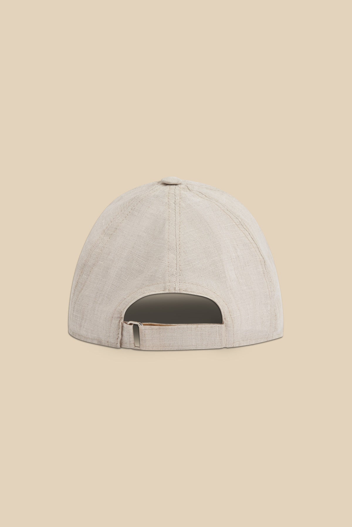 Tailored Linen Cap (Natural Color)