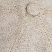 Tailored Linen Cap (Natural Color)