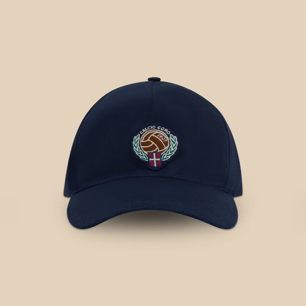 Tailored Linen Cap (Navy Blue)