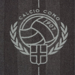 Coperta in Merino con Campo da Calcio Marrone