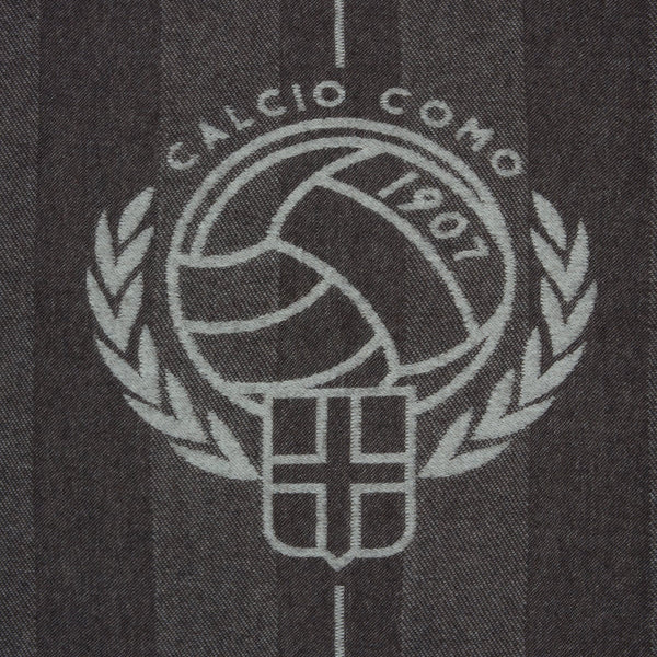 Merino Blanket with Football Pitch Brown