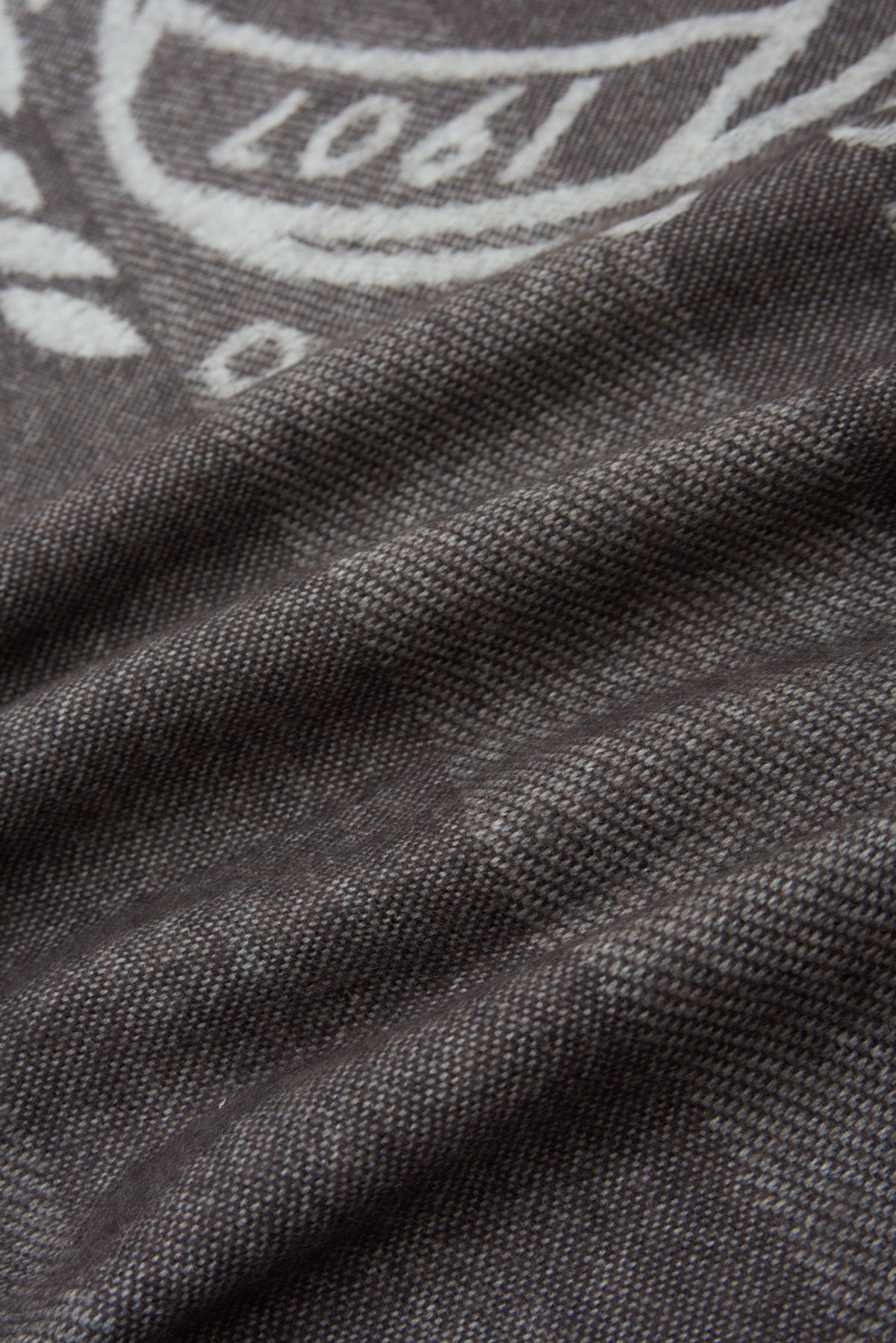Coperta in Merino con Campo da Calcio Marrone
