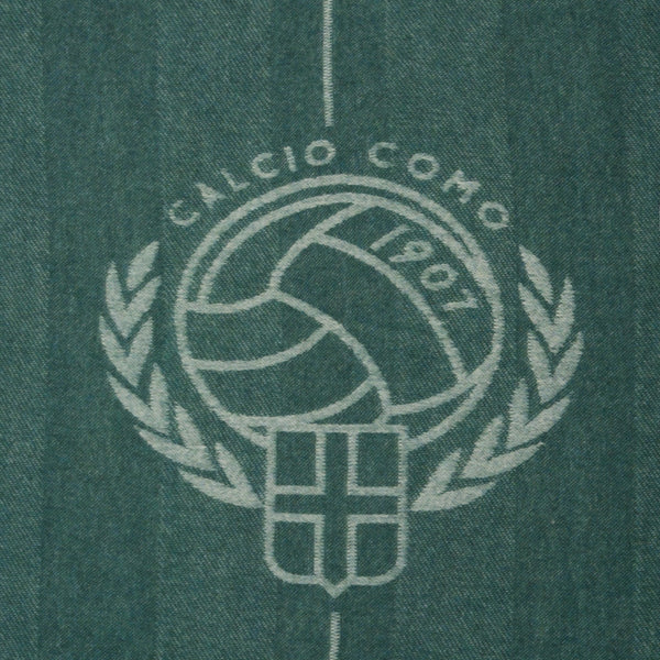 Merino Blanket with Football Pitch Green