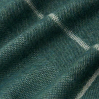 Coperta in Merino con Campo da Calcio Verde