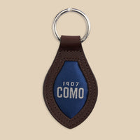 Keychain Leather and Silk of Tie