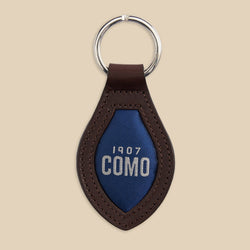 Keychain Leather and Silk of Tie