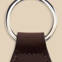 Keychain Leather and Silk of Tie
