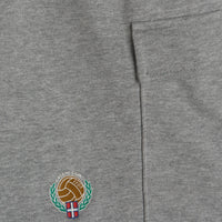 Grey Cotton Training Cargo Shorts