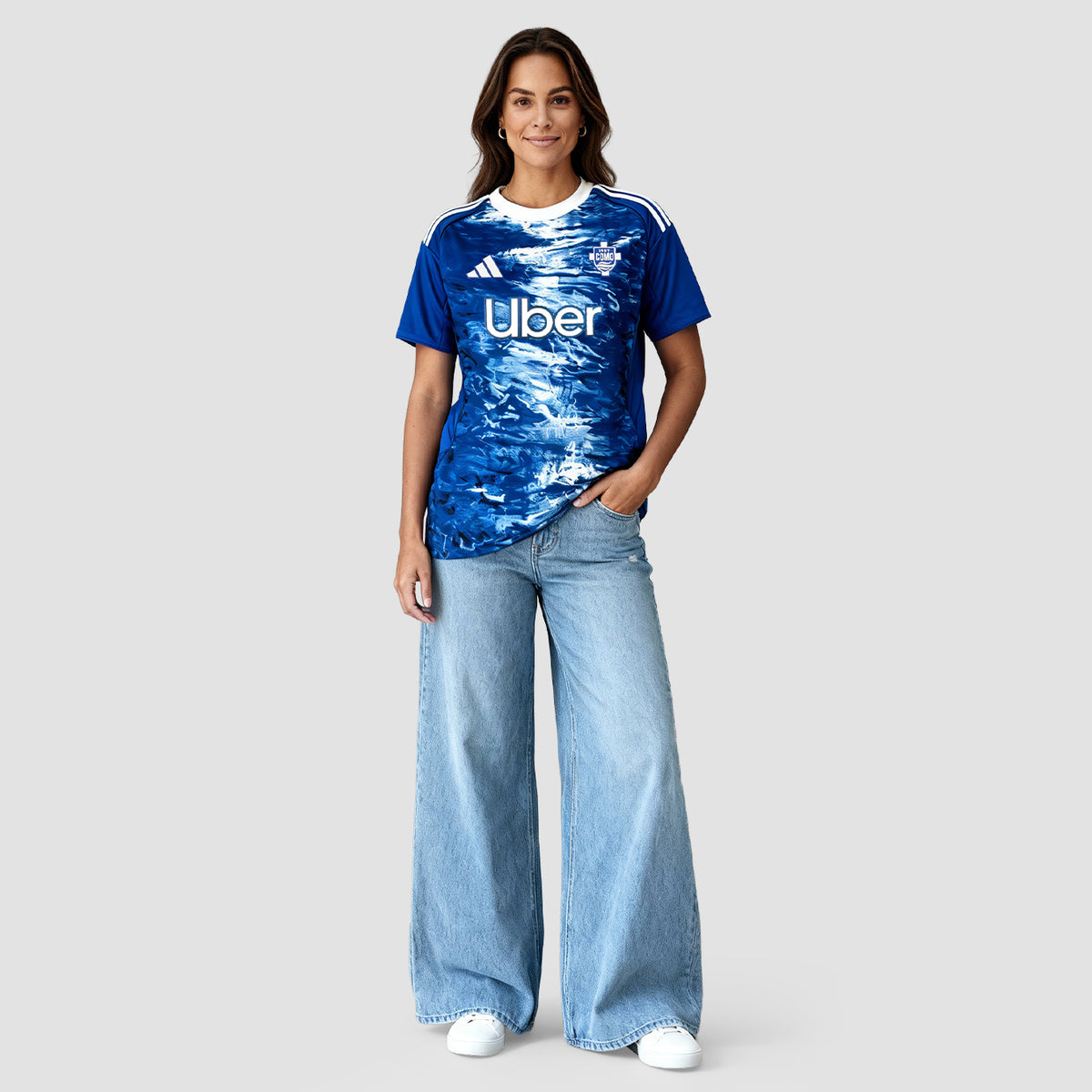 Como 1907 Maglia Gara Home 2025/26 Donna