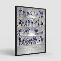 Como 1907 Poster Men's First Team 25/26 Poster 50x70