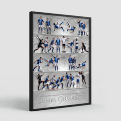 Como 1907 Poster Men's First Team 25/26 Poster 50x70