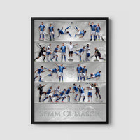 Como 1907 Poster Men's First Team 25/26 Poster 50x70