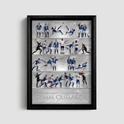 Como 1907 Poster Men's First Team 25/26 Poster A3