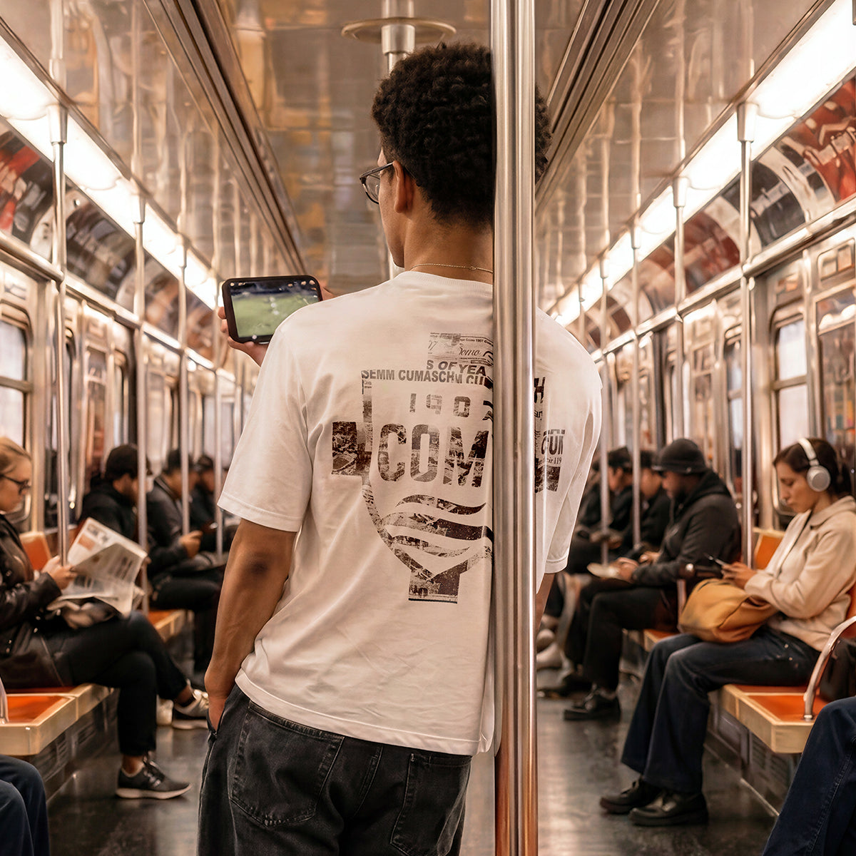 Como 1907 119th Anniversary T-shirt White