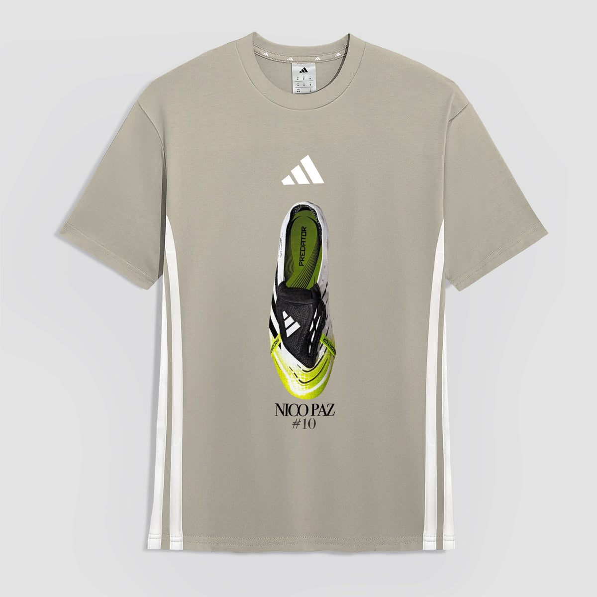 Nico Paz Player Shoes Edition Adidas T-shirt