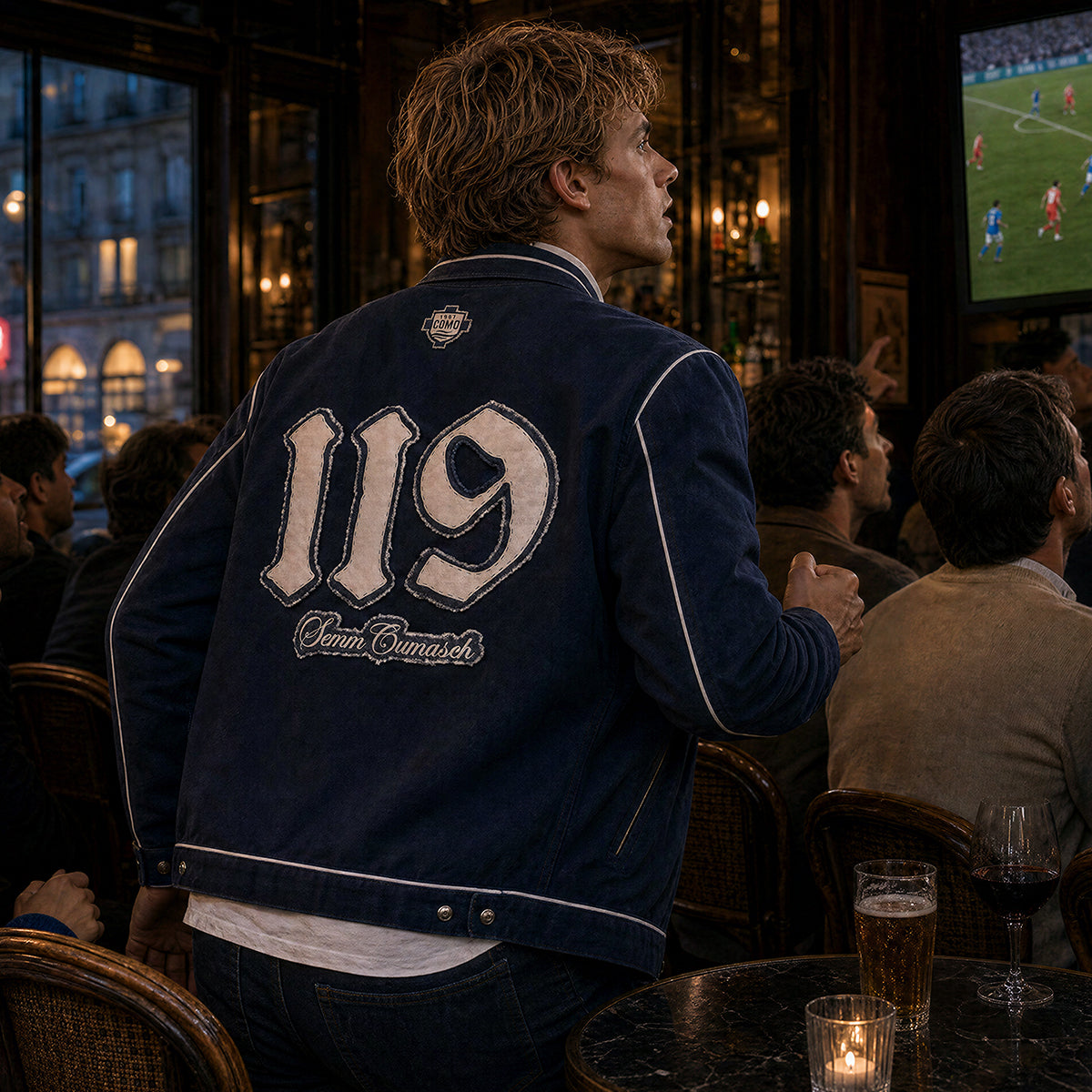 Como 1907 119th Anniversary Jacket Navy