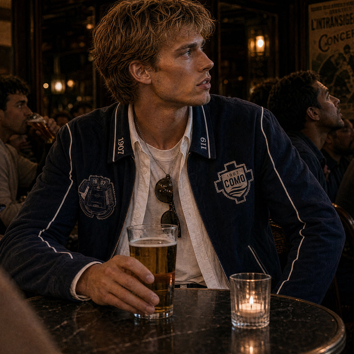 Como 1907 119th Anniversary Jacket Navy