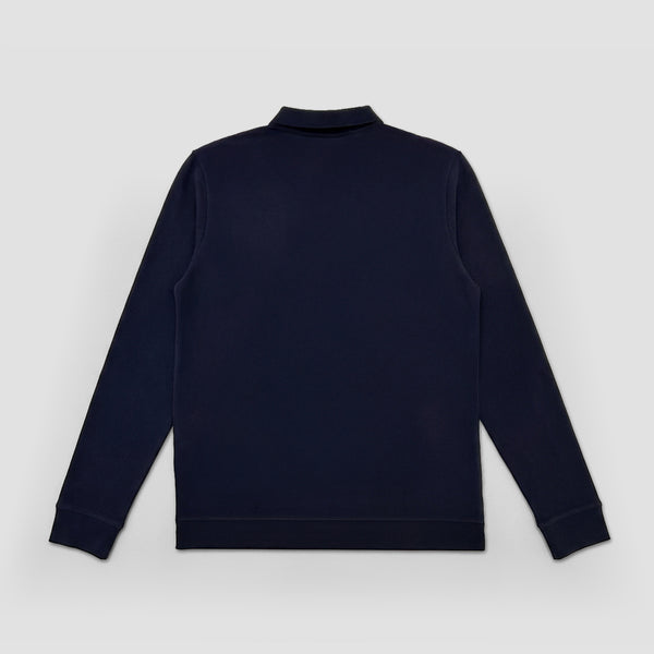 Como 1907 Distinti Polo Longsleeves Navy Blue