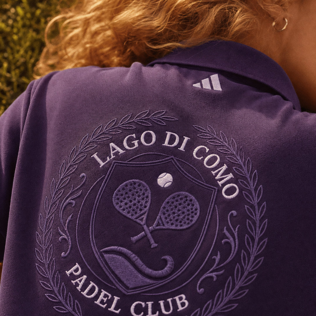Adidas Como Padel Polo Blu Navy Donna