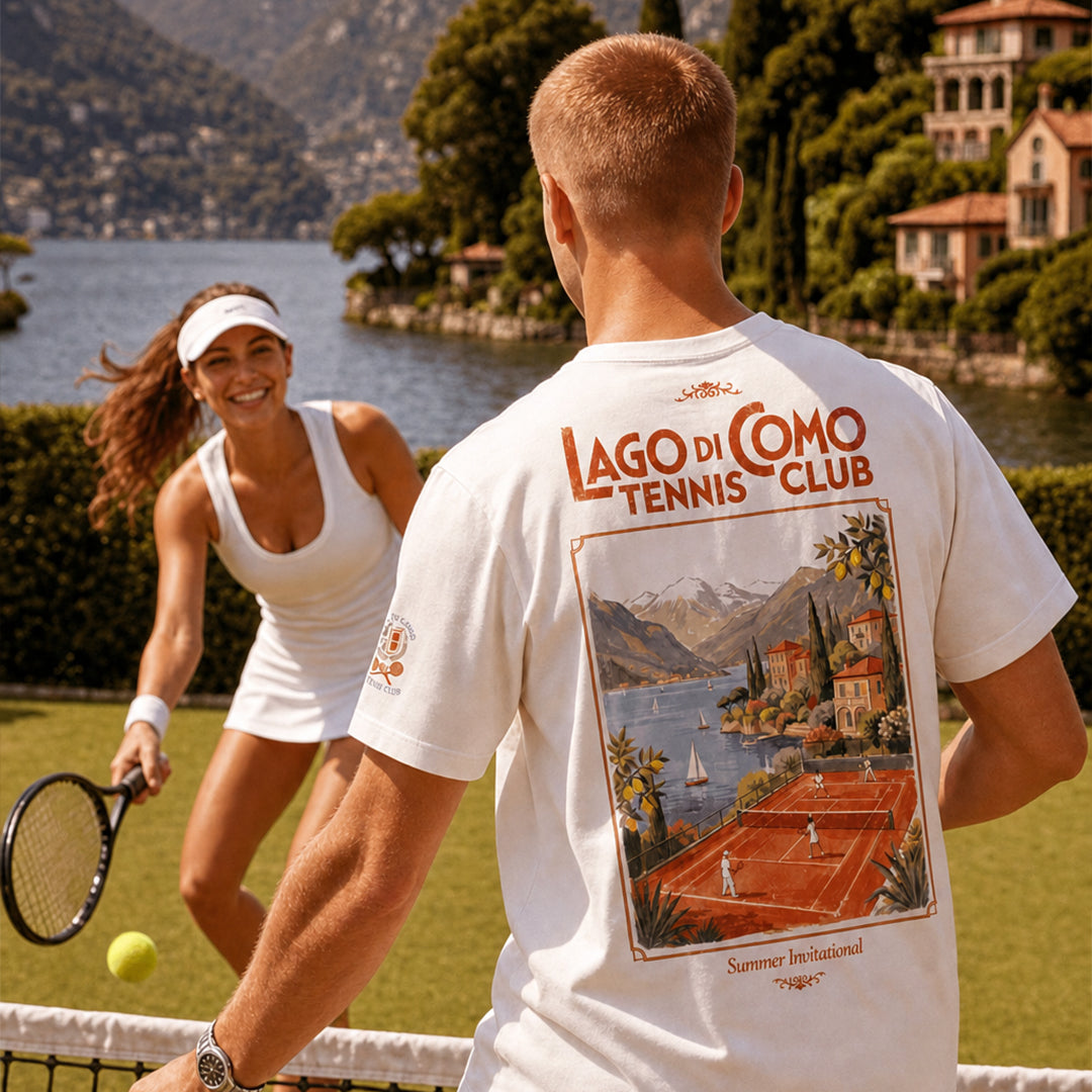Adidas Como Tennis T-shirt Bianca