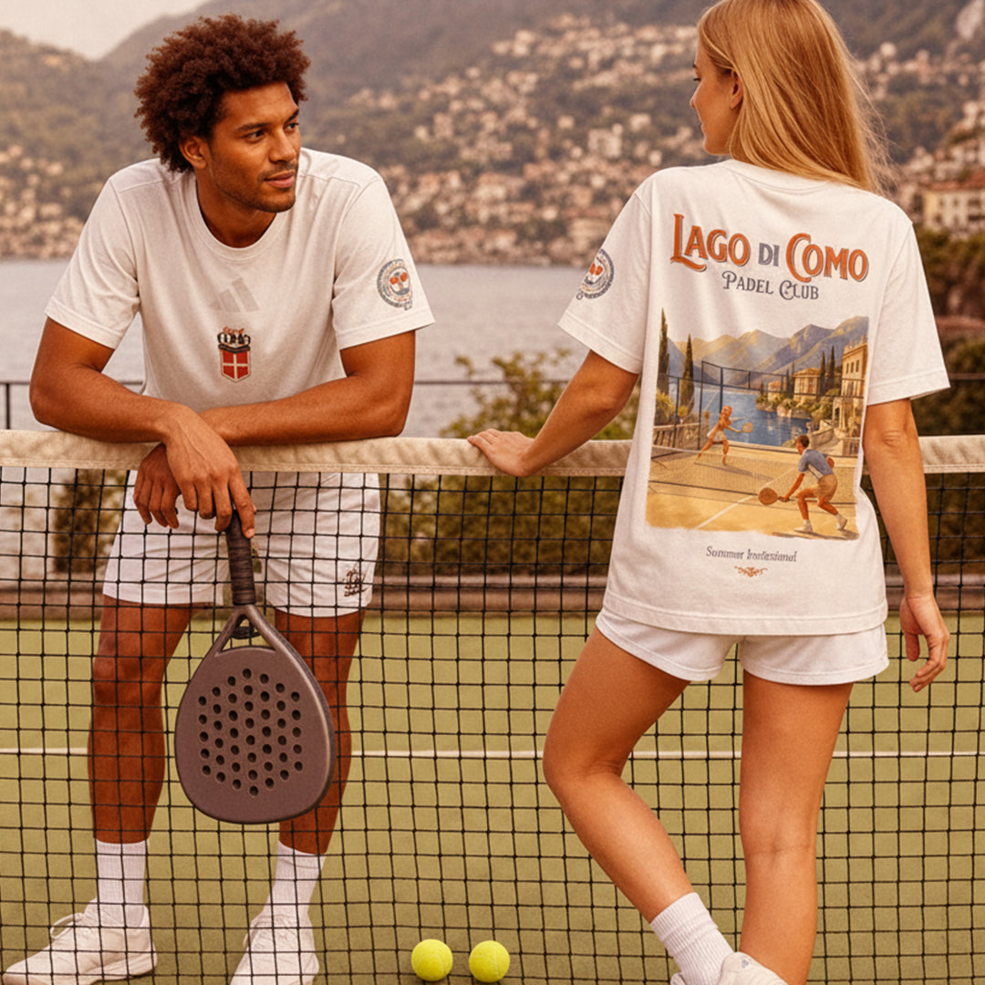 Adidas Como Padel T-shirt Bianca