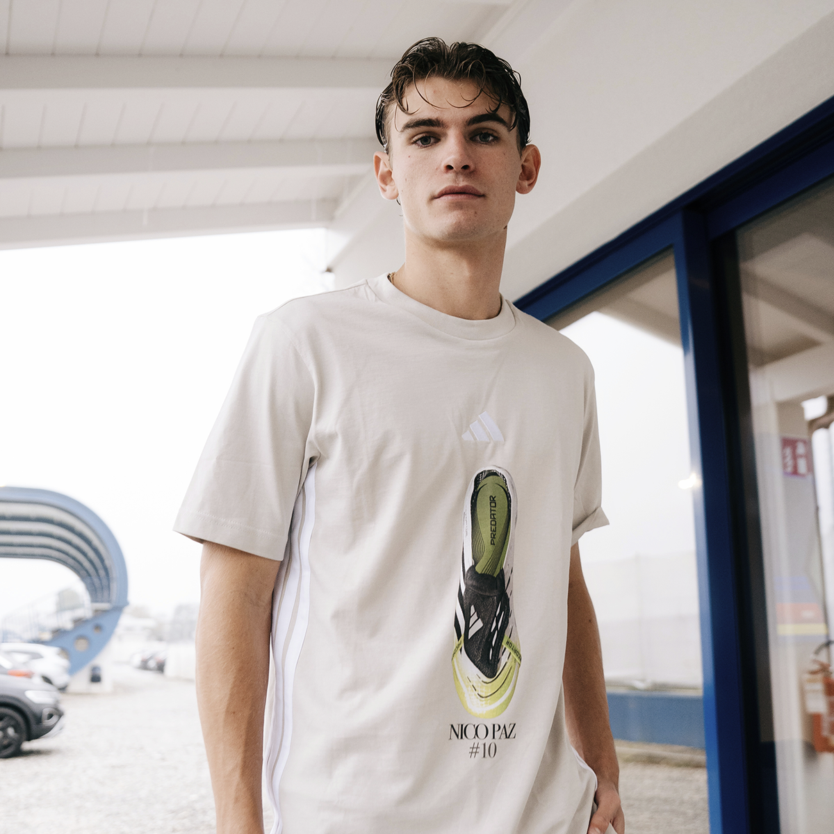 Nico Paz Player Shoes Edition Adidas T-shirt