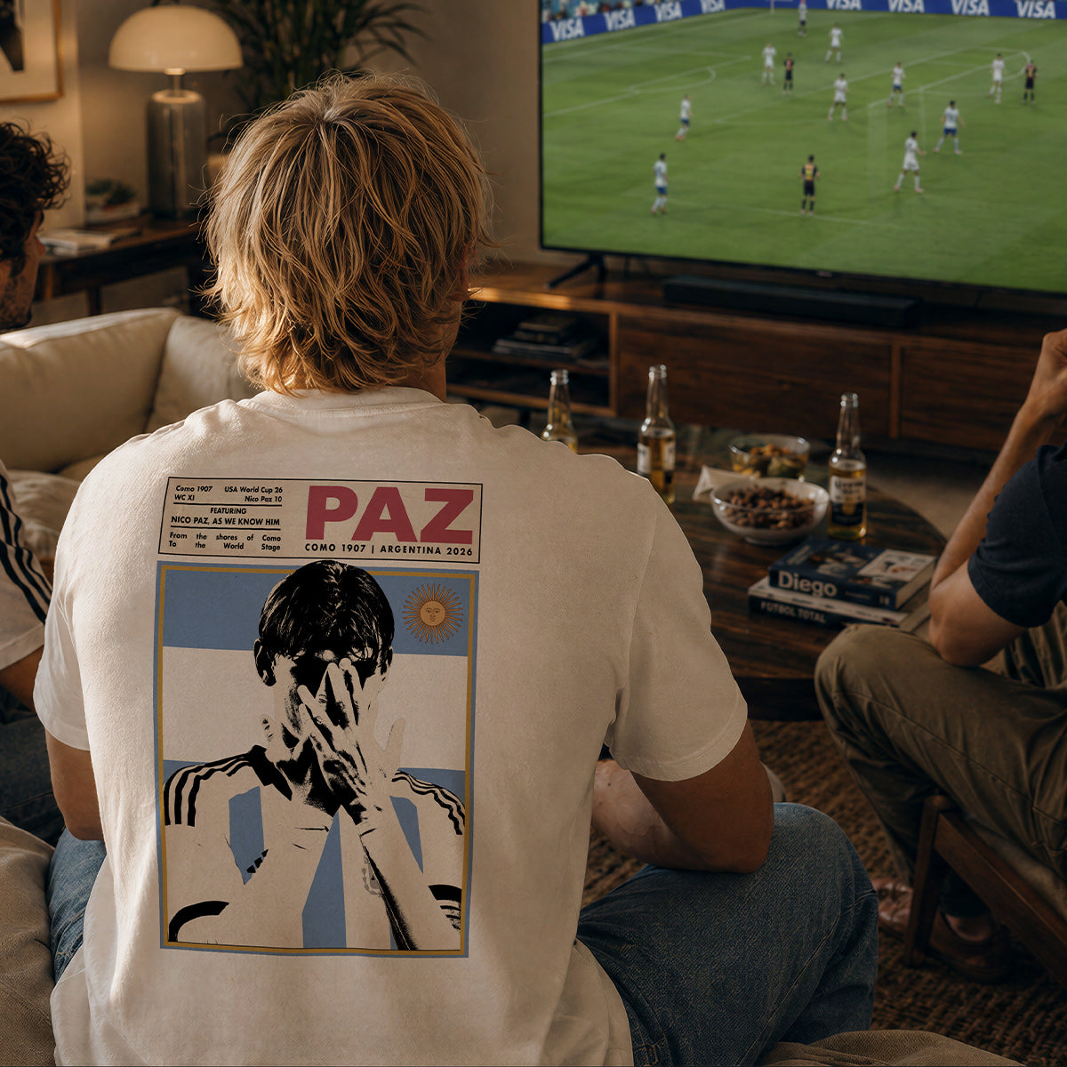 Adidas Como 1907 Nico Paz Argentina World Cup Collection T-shirt