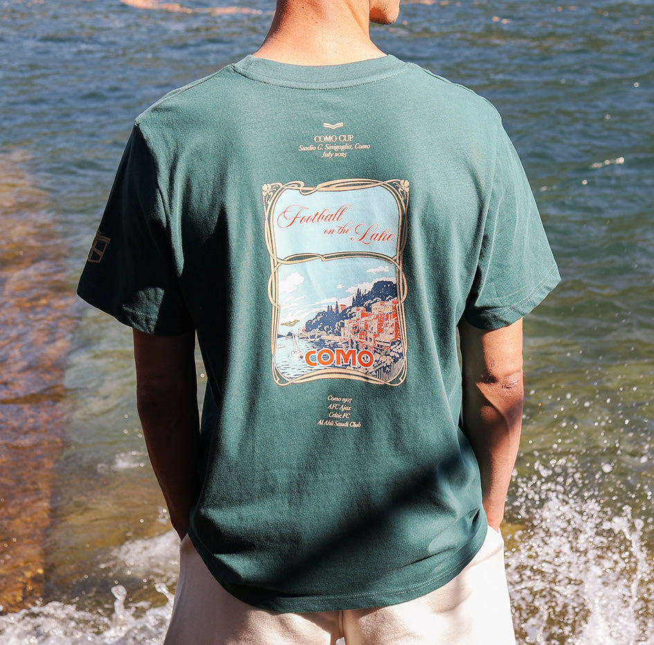 Football on the Lake T-shirt Green 