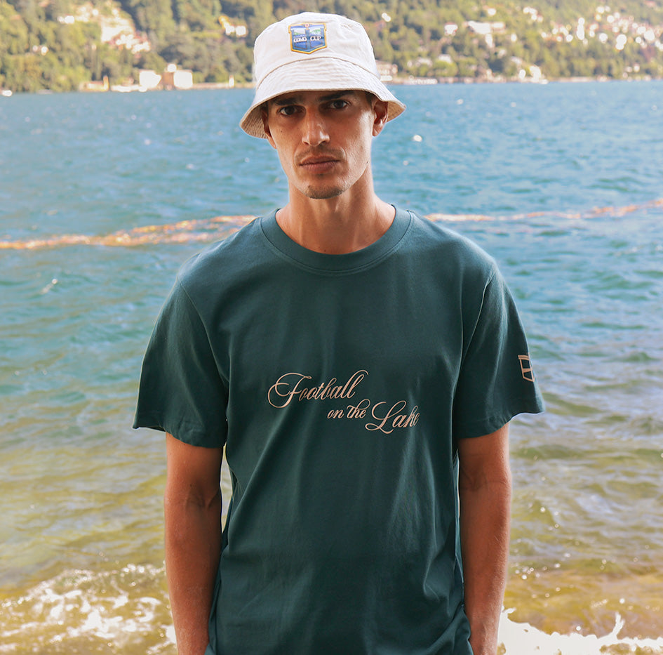 Football on the Lake T-shirt Green 