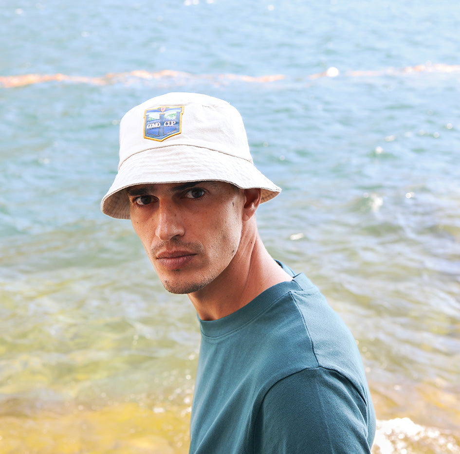 Como Cup Bucket Hat Beige