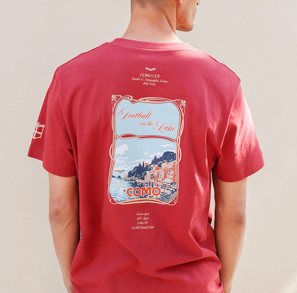 Football on the Lake T-shirt Red 