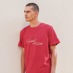 Football on the Lake T-shirt Red 