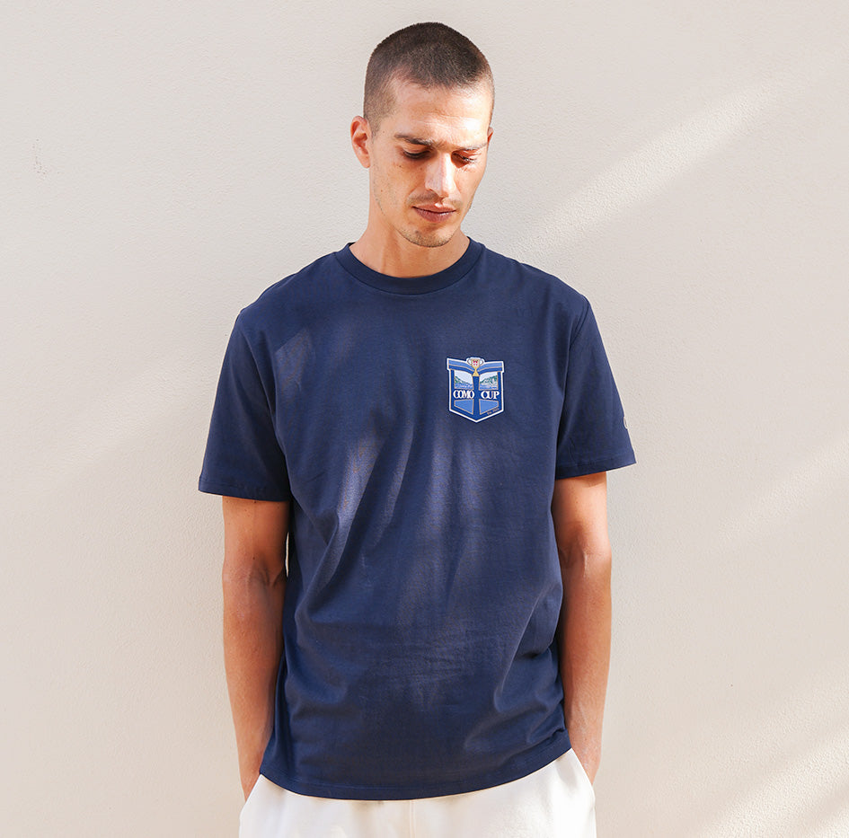 Como Cup T-shirt Navy Blue