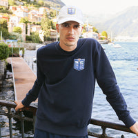 Como Cup Crewneck Navy Blue 