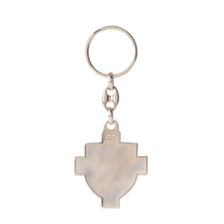 Metal Shield Key Ring Como 1907